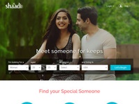 Shaadi Homepage Image